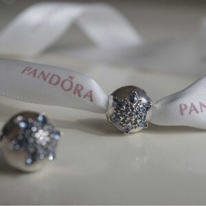 Pandora snowflake clip charm
